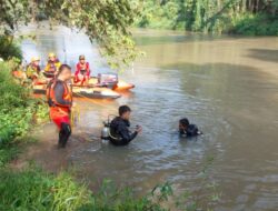 Tim SAR Gabungan Lakukan Pencarian Terhadap Merkuri yang Hilang di Sungai