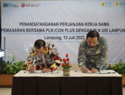 Genjot Pengembangan Bisnis Internet di Lampung PLN UID Lampung dan PLN Icon Plus Teken Kerjasama Pemasaran