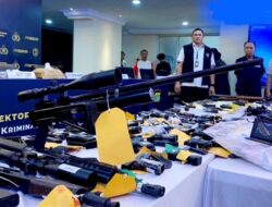 Kembangkan Kasus Senpi Polda Metro Jaya Amankan 10 Tersangka dan BB 70 Pucuk Senjata Api