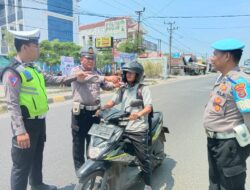 Operasi Zebra Krakatau 2023 Polres Pesisir Barat Fokus Melaksanakan Penindakan 7 Prioritas Pelanggaran