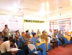 Rapat Koordinasi Lintas Sektoral Operasi Lilin Krakatau 2023, Kapolres Pesisir Barat