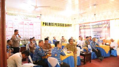Rapat Koordinasi Lintas Sektoral Operasi Lilin Krakatau 2023, Kapolres Pesisir Barat