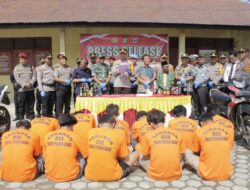 Polres Pesisir Barat Selama Tahun 2023 Telah Berhasil Menangani 97 Kasus Tindak Pidana