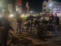 Antisipasi Geng Motor, Tawuran dan C3, Polda Lampung Gencar Lakukan Patroli