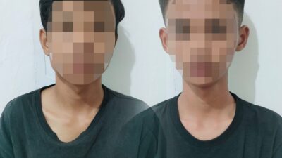 Gagalkan Aksi Tawuran, Patroli Gabungan Tiga Pilar Kamtibmas di Way Halim Ringkus 2 Remaja Bawa Sajam