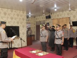 Kapolres Pesisir Barat pimpin Upacara Serah Terima Jabatan
