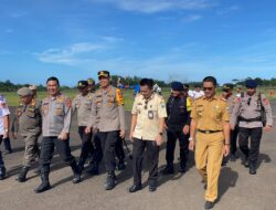 Kunker Di Polres Pesibar, Wakapolda Lampung Apresiasi Kinerja Personel Pesibar