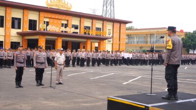 Wakapolda Kembali Tekankan Personil Polda Lampung Untuk Raih Legitimasi Sosial dan Legitimasi Penegakan Hukum