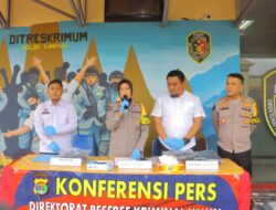 Ketagihan Main Game Online, Dua Remaja Nekat Rampas Handphone Ditangkap Polda Lampung