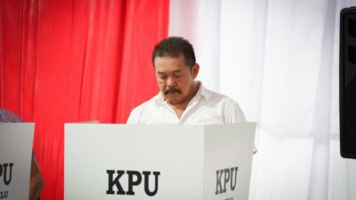 Jaksa Agung ST Burhanuddin Gunakan Hak Pilih dalam Pesta Demokrasi