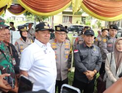 Kajati dan Gubernur Lampung Beserta Forkompimda Tinjau Pelaksanaan Pemungutan Suara Pemilu 2024