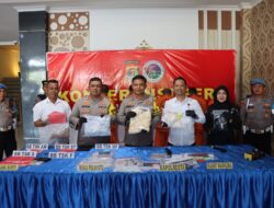 Bongkar Jaringan Narkotika Antar Provinsi, Polresta Bandar Lampung Sita Narkoba Senilai 4 Miliar Rupiah