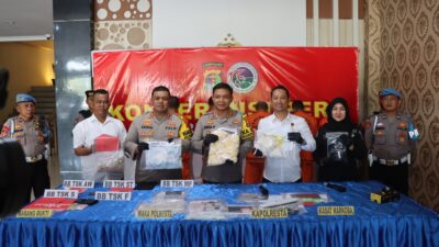 Bongkar Jaringan Narkotika Antar Provinsi, Polresta Bandar Lampung Sita Narkoba Senilai 4 Miliar Rupiah
