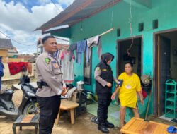 Polresta Bandar Lampung Kerahkan Tim Medis Periksa Kesehatan Korban Banjir Di Bandar Lampung
