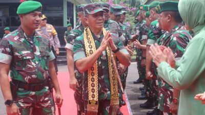 Pangdam II/Swj Tekankan Kepada Prajurit Dan PNS, Serta Anggota Persit Kodim 0421/LS Untuk Tidak Terjebak Dalam Permainan Judi Online