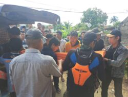 Tim SAR Gabungan Temukan Korban Tenggelam di Embung Putra Buyut Gunung Sugih Dalam Keadaan Meninggal Dunia