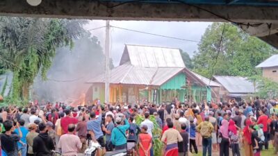 Polisi Himbau Masyarakat Menahan Diri Paska Pembakaran Kantor PPA TNBBS Resort Suoh