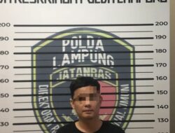 Tak Terima Ditegur di Jalan Pemotor di Bandar Lampung Aniaya Warga Ditangkap
