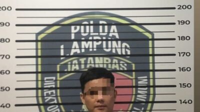 Tak Terima Ditegur di Jalan Pemotor di Bandar Lampung Aniaya Warga Ditangkap