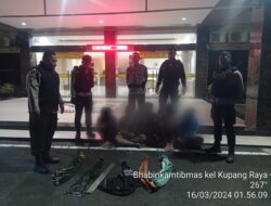 Diduga Akan Perang Sarung 5 Remaja di Bandar Lampung Diamankan Polisi