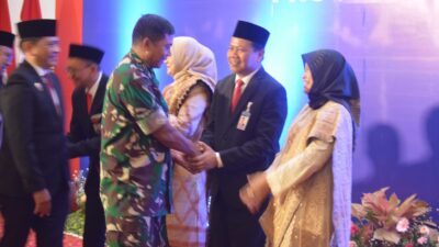 Danrem 043/Gatam Ucapkan Selamat Datang Dan Selamat Bertugas Kepala Perwakilan BI Di Provinsi Lampung