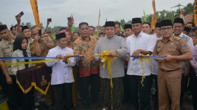 Bersama Forkopimda Provinsi Lampung, Danrem 043/Gatam Dampingi Gubernur Safari Ramadhan Di Kota Metro