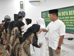 Momentum Ramadhan HUT Ke-78 Persit Kartika Chandra Kirana Koorcab Rem 043 PD II/Sriwijaya Santuni Anak Yatim Piatu