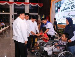 Danrem 043/Gatam Hadiri Peringatan Nuzulul Qur’an Tahun 1445 H Bersama Gubernur Dan Forkopimda Provinsi Lampung