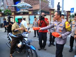 4 Jenderal Polri Kompak Bareng Polwan dan Wartawan Sebar Kebaikan di Bulan Ramadan