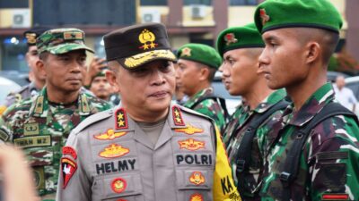Hadiri Apel Gelar Pasukan, Danrem 043/Gatam Siap Dukung Operasi Ketupat Krakatau 2024