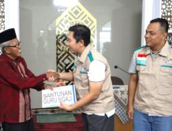 Tebar Kebahagiaan Ramadhan, YBM PLN Santuni Hafidz Qur’an, Guru Ngaji hingga Marbot Masjid di Lampung