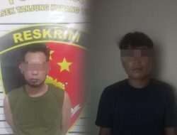 Todongkan Pisau ke Penjaga dan Pengunjung Warung Lesehan, Dua Pria Di Bandar Lampung Diringkus Polisi