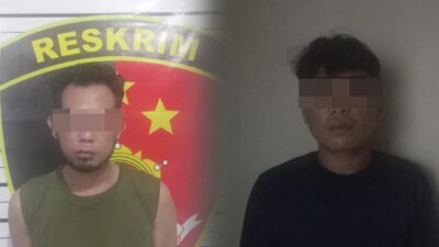 Todongkan Pisau ke Penjaga dan Pengunjung Warung Lesehan, Dua Pria Di Bandar Lampung Diringkus Polisi