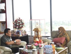 Danrem 043/Gatam Silaturahmi Ke Kantor Walikota Bandar Lampung