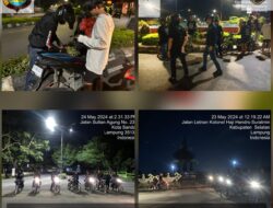 Jaga Kamtibmas di Libur Panjang, Polda Lampung Lakukan Patroli Hunting