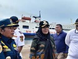 Walikota Ikut Pantau Arus Balik Di Pelabuhan Panjang