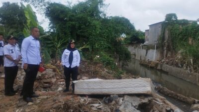 Dinas PU Kota Bandar Lampung Kerahkan 50 Pekerja, Untuk Realisasi Pembangunan Talud