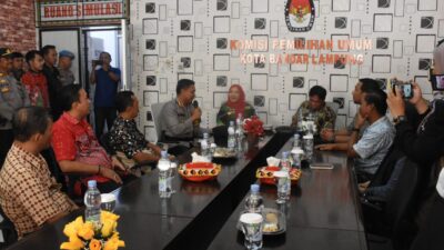 Bersama Forkopimda Bandar lampung, Wali Kota Eva Dwiana Ajak Warga Gunakan Hak Pilih di Pemilu 2024