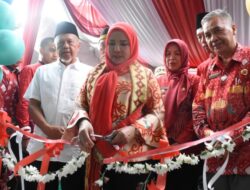 Walikota Bandar Lampung Eva Dwiana Meresmikan Kantor Kelurahan Kota Sepang Kecamatan Labuhan Ratu Bandar Lampung