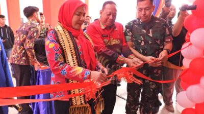 Walikota Eva Dwiana Meresmikan Kantor Dinas Damkar Kota Bandar Lampung