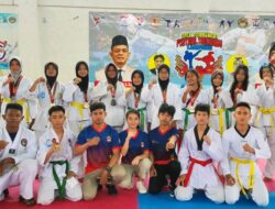 Satlas Lamsel Sabet 20 Medali di Kejuaraan Festival Taekwondo Lampung XII 2024