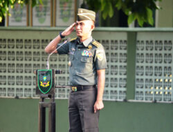 Upacara Bulanan, Pangdam Sampaikan Penghargaan Yang Tulus Kepada Prajurit Dan PNS Kodam II/Swj