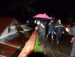 Deddy Amarullah Melakukan Monitoring Peninjauan Banjir Di Beberapa Titik Wilayah Kota Bandar Lampung