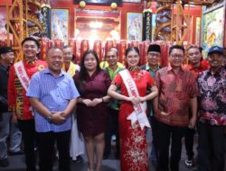 Jajaran Pemerintah Kota (Pemkot) Bandar Lampung Melakukan Peninjauan ke Sejumlah Vihara Menjelang Tahun Baru Imlek Tahun 2025