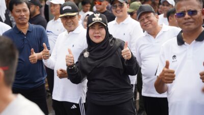 Wali Kota Bandar Lampung Terpilih Eva Dwiana jalani Gladi Bersih di Monas