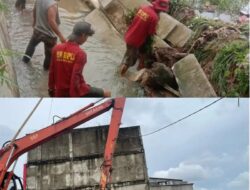 Walikota Bunda Eva Perbaiki Talud Jebol dan Tembok Warga di Tanjung Senang