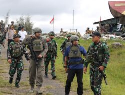 Satgas Ops Damai Cartenz-2026 Tinjau Kesiapsiagaan Personel di Pegunungan Bintang