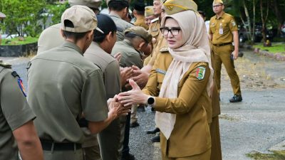 Halal Bihalal Pemkab Pesawaran, Bupati Nanda Indira Ajak Tingkatkan Kinerja dan Pelayanan Publik