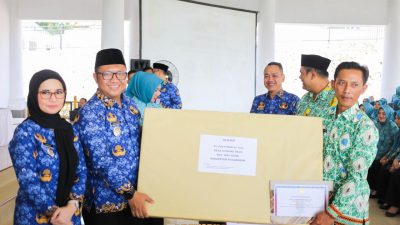 Perkuat Sinergi dan Bahas Isu Strategis, Pemkab Pesawaran Gelar Rakor dan Halal Bihalal Kepala Desa