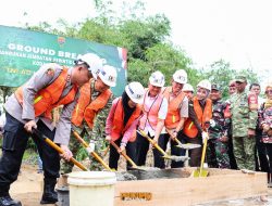 Ground Breaking Jembatan Perintis Garuda Perkuat Akses dan Konektivitas Masyarakat Desa Sukaraja